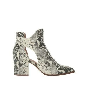 Steve Madden Justice Cut-Out Block Heel Ankle Booties